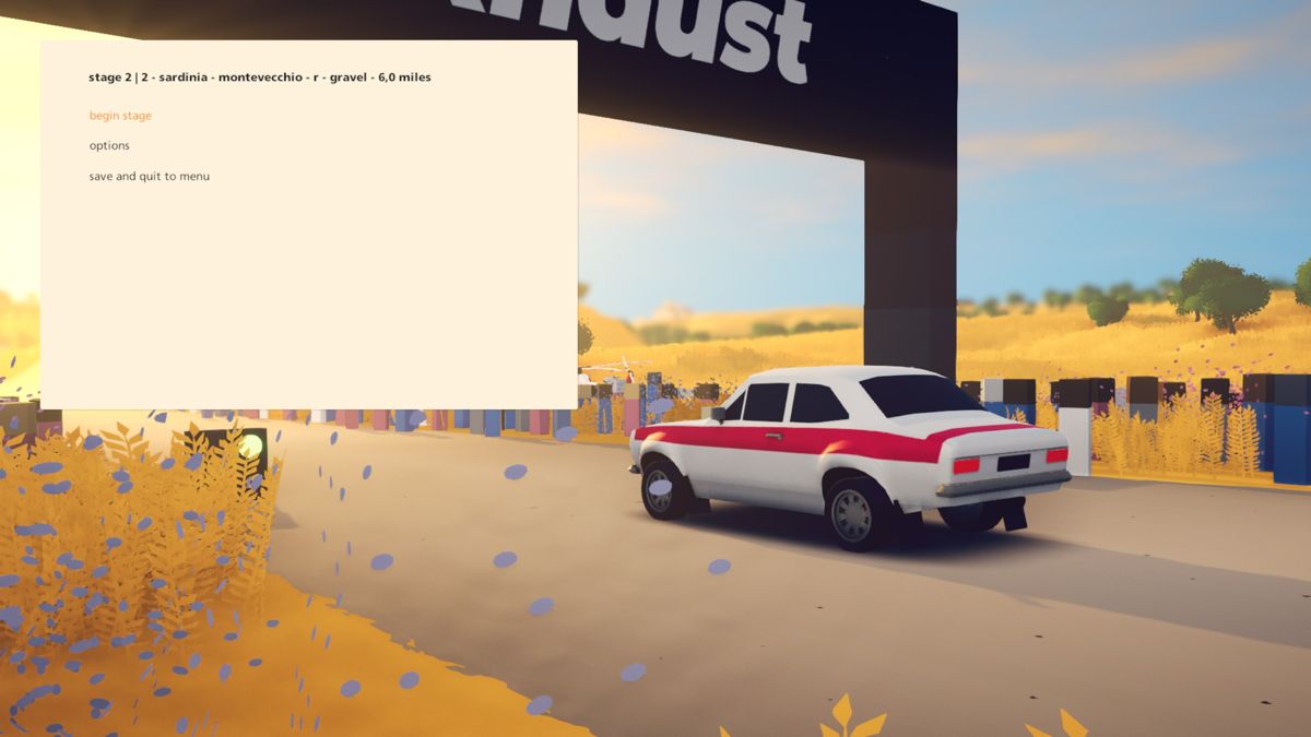 Art of Rally: Deluxe Edition screenshot 3 for Playstation 5